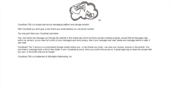 Desktop Screenshot of cloudmail.com
